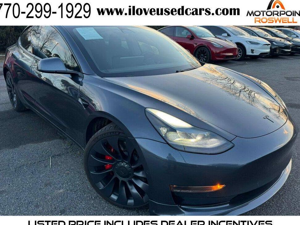 TESLA MODEL 3 2021 5YJ3E1EC7MF078080 image